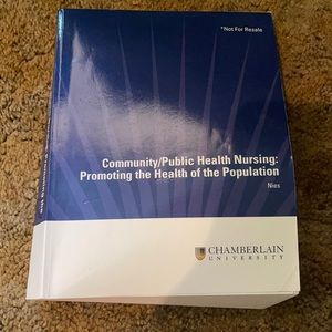 Community/public Health Nursing: Promoting health